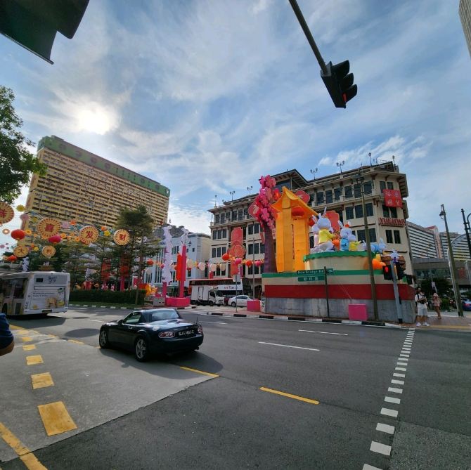 50 christmas postards: happy holiday and happy new year cards Singapore Chinatown | Trip.com Singapore Travelogues