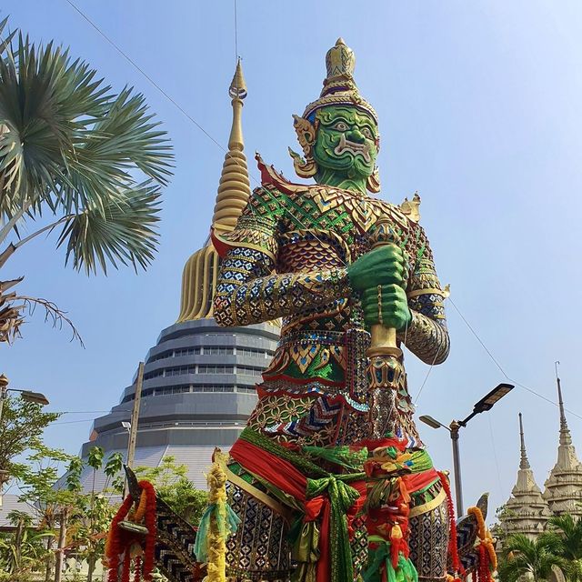 ไหว้พระ ทำบุญ วัดเกตุมดีศรีวราราม วัดสวยสมุทรสาคร 