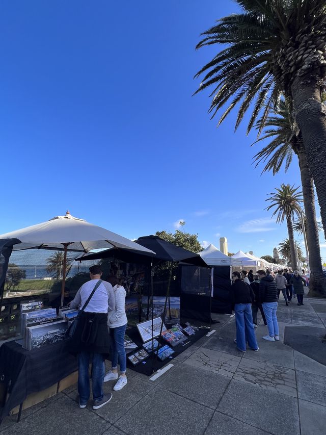 Sunday = St.Kilda Esplanade Market time!!