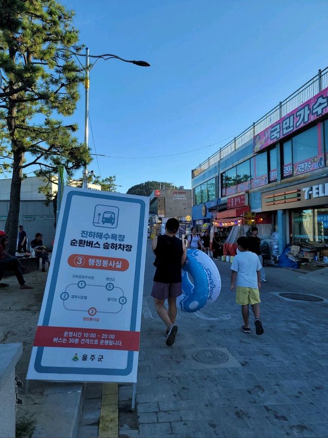 여름핫플! 울산 진하해수욕장🏖