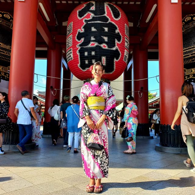 kimono 👘 experience in Asakusa 