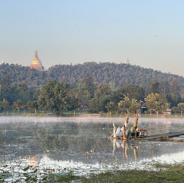 วัดพระธาตุดอยสะเก็ด วิวหมื่นล้าน