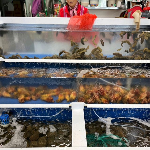 ロケーション最高☆海で食べる美味しい海鮮