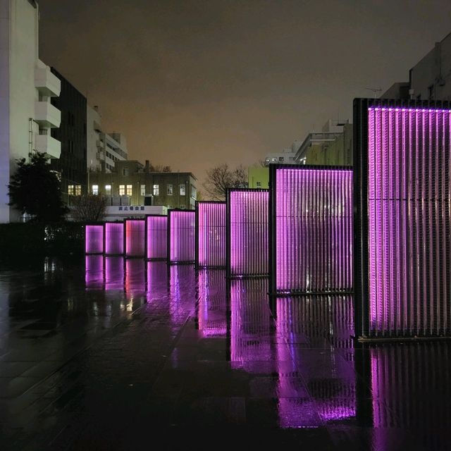 「中華街」横浜とイルミネーションと夜景