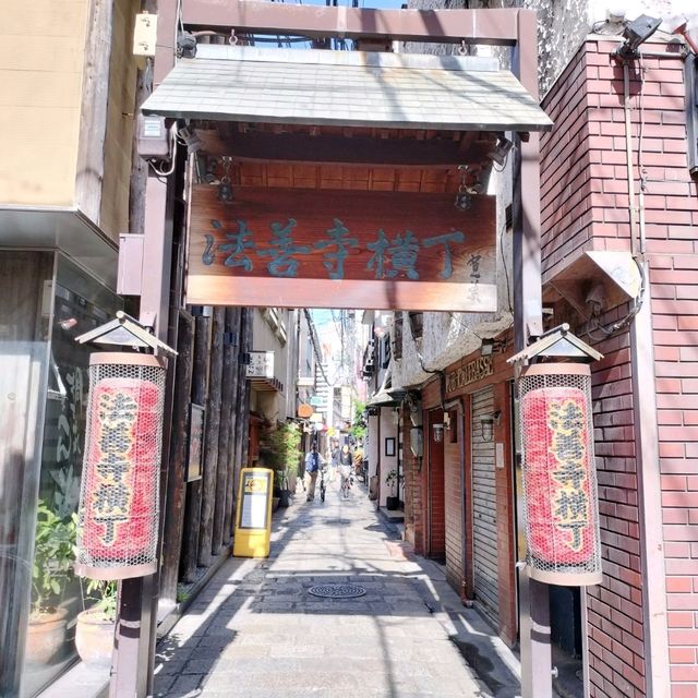 【大阪 法善寺】法善寺横丁から大阪名物へ✨