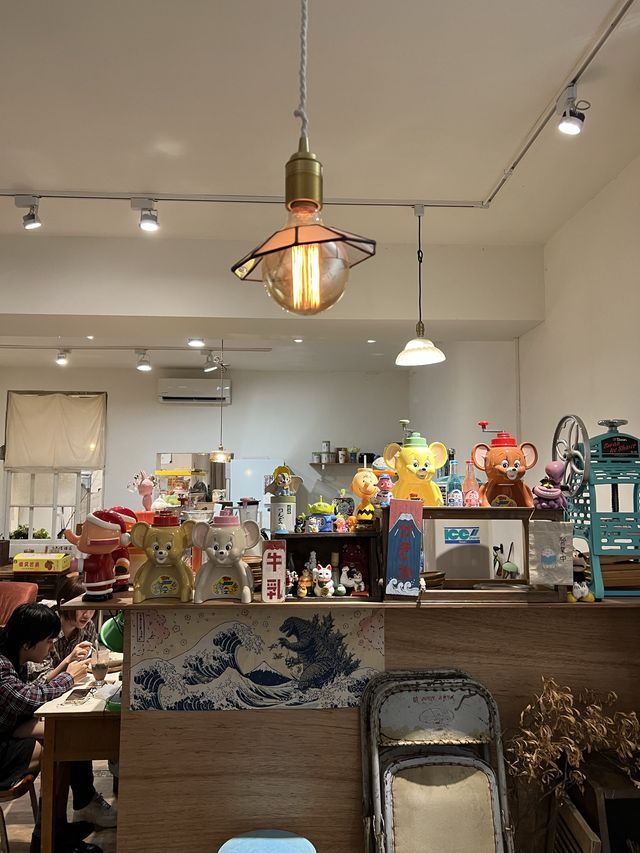 每個角落也好可愛 出片率極高の昭和玩味風冰店