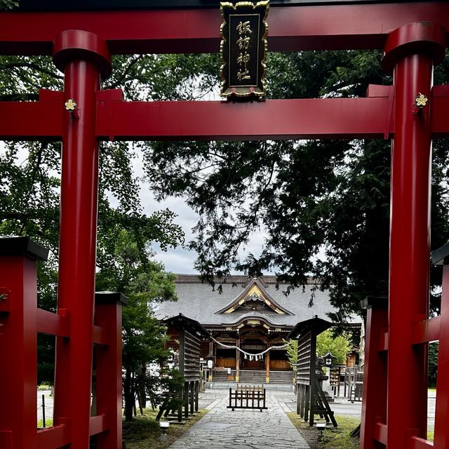 Niigata Suwa shrine sightseeing 