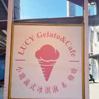小鹿義式冰淇淋 粉色可愛的網美店