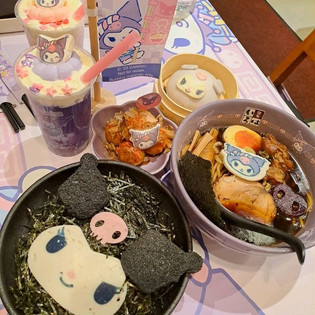 可愛嘅Kuromi美食