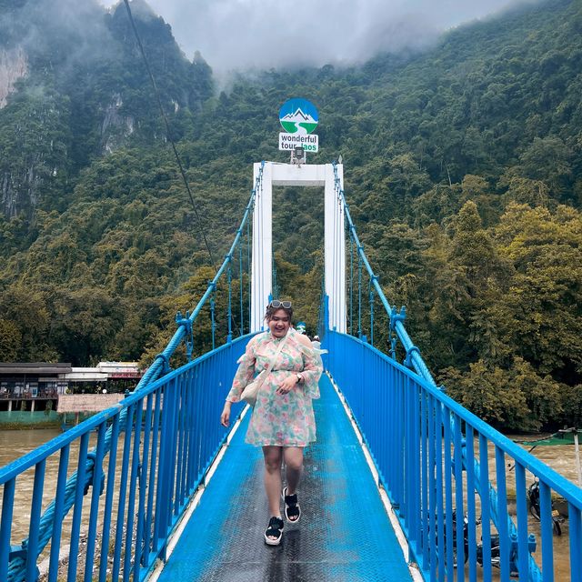 Vangvieng - Namsong Blue Bridge