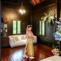 คาเฟ่เรือนไทย ถ่ายรูปสวยนะออเจ้า! พิกัดนครปฐม