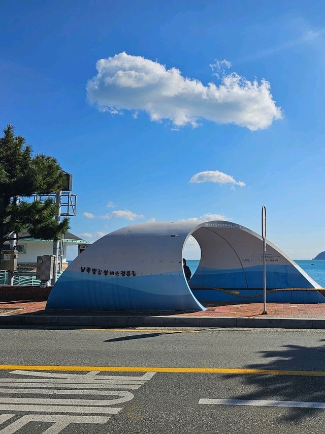 거제도바다 학동흑진주몽돌해변