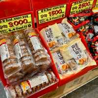 【釜山・南浦洞】駄菓子が買えるお菓子のお土産に「美味しく食べたら0'kcal」
