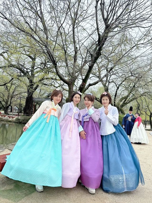 韓国・地方旅🇰🇷 「広寒楼苑」ロケ地で韓服体験♡
