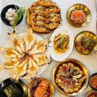 บุฟเฟ่ต์ร้านเด็ด‼️ชาบูปิ้งย่างกุ้งเผาอาหารญี่ปุ่น