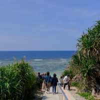 【沖縄】美しい海岸の奇岩！ハートロック