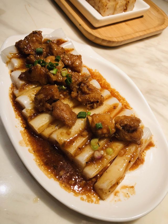 崗廈站北區酒樓，點心種類繁多