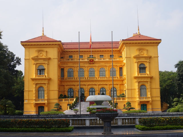 The Presidential Palace in Hanoi
