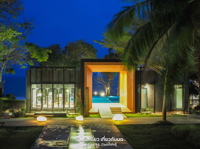 Pool villa ส่วนตัวริมหาดร่ำรา