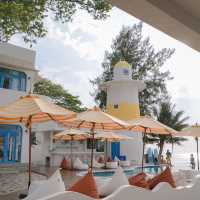Sea Of Love Pattaya คาเฟ่สไตล์ซานโตรินี 