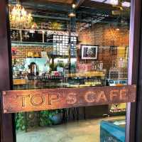 💢Top's Café โดดเด่นด้วยรสชาติกาแฟที่เข้มข้น