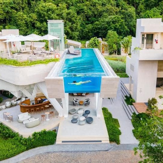 โรงแรมเขาใหญ่สุดสวย มีสระว่ายน้ำลอยฟ้า