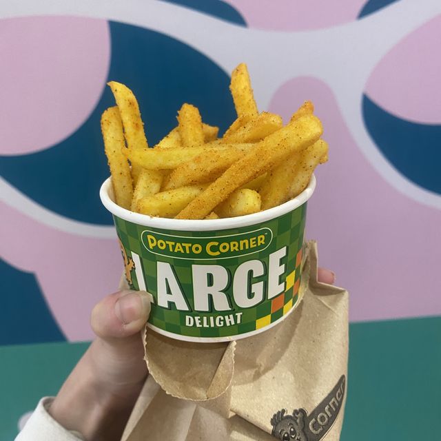 【セブ島】カリカリ揚げたてのポテトにオリジナルフレーバーがたまらん