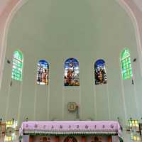 【澳門景點】嘉模聖母教堂💒美麗神聖