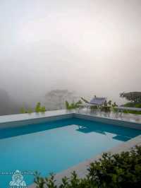 เขาสกที่พักสระว่ายน้ำสวย :Magical mountains Veiw