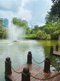 Enjoy the hot weather in the KL garden 🏡🏡