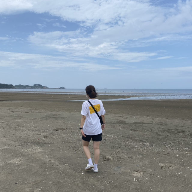 춘장대 해수욕장 산책