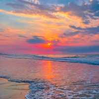 Sunset Island Paradise