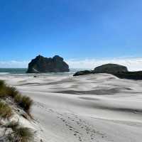 Wharariki Beach