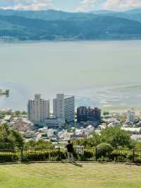 《你的名字》取景地巡禮：走進諏訪湖立石公園