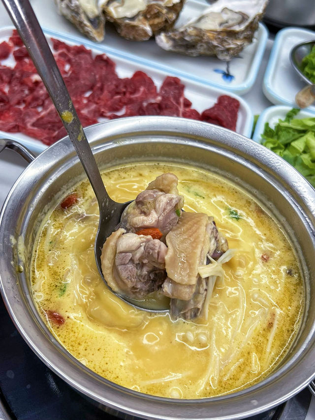 深圳黃貝嶺必試🔥壹號粥火鍋！海鮮任揀🤤