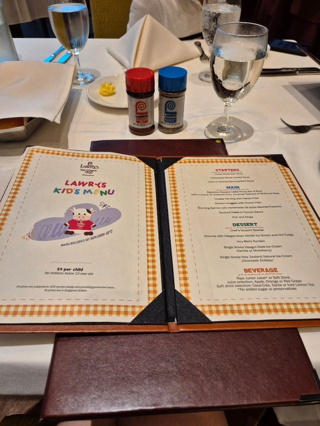 Family Friendly Meal At Lawry's Prime Ribs 🥩
