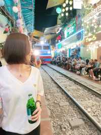 Local Tour at Railway Steet in Hanoi Railway Street
