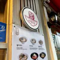 【韓国ソウル・九老デジタル団地】ツルッとした喉越しとさっぱりしたグクス「ミジョングクス0410 九老デジタル駅店」
