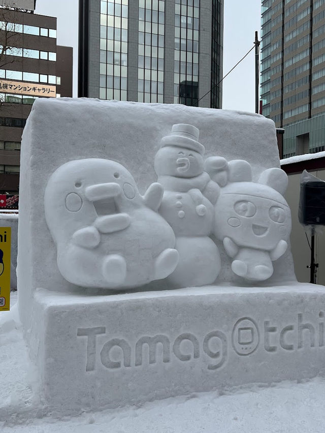 🧦🌨️일본 홋카이도 삿포로 오도리 공원