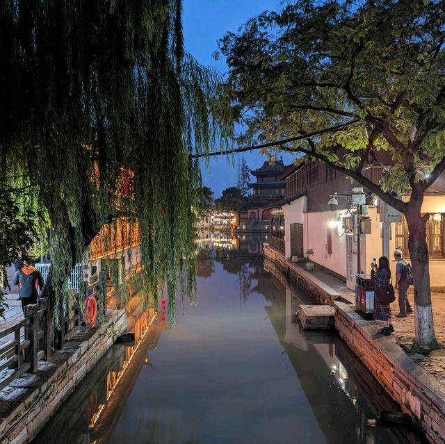 Zhujiajiao, a picturesque water town