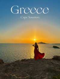 【アテネ🇬🇷】一生モノの絶景！スニオン岬のサンセット🌅