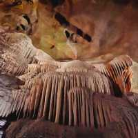 Witness the magnificient limestone formation at Gosu Cave