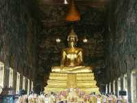 พาคุณพ่อมาไหว้พระเจ้าสัวสยาม@วัดสุทัศน์