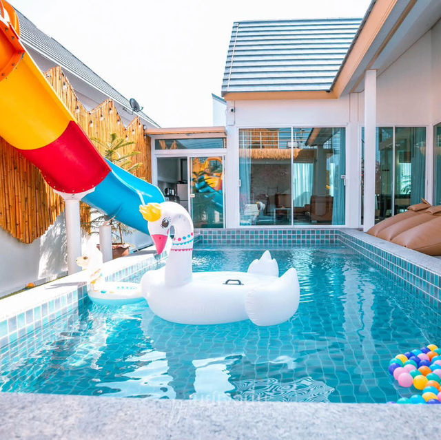 Pool Villa ชะอำ สวย กว้าง อุปกรณ์ครบ