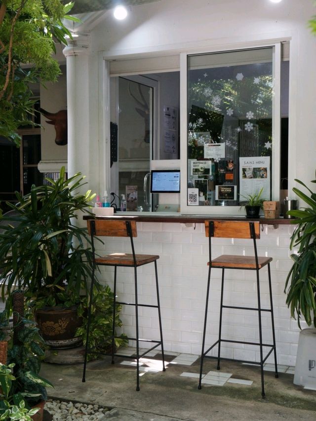 SANS COFFEE คาเฟ่ปากเกร็ด นนทบุรี