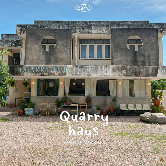 คาเฟ่สวยที่ราชบุรี Quarry haus