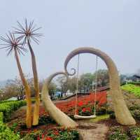 三層崎公園-五彩繽紛花田美麗景致，被譽為「台版富良野」