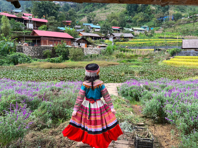 Photoshoot in Cat Cat Village 