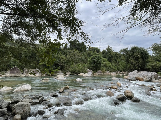 The beautiful waterfalls and crystal-clear streams