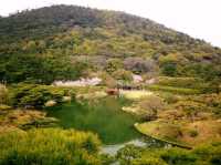 栗林公園-日本回遊式庭園代表，四國賞櫻好去處